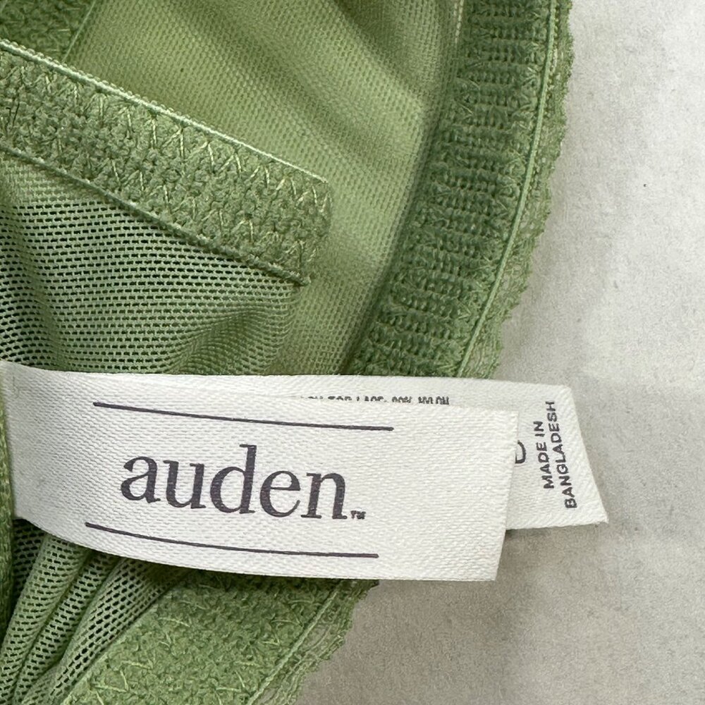 Auden Women's Size 32DD Bra The Ace Lightly Lined Racerback Kiwi Green New - Picture 3 of 14